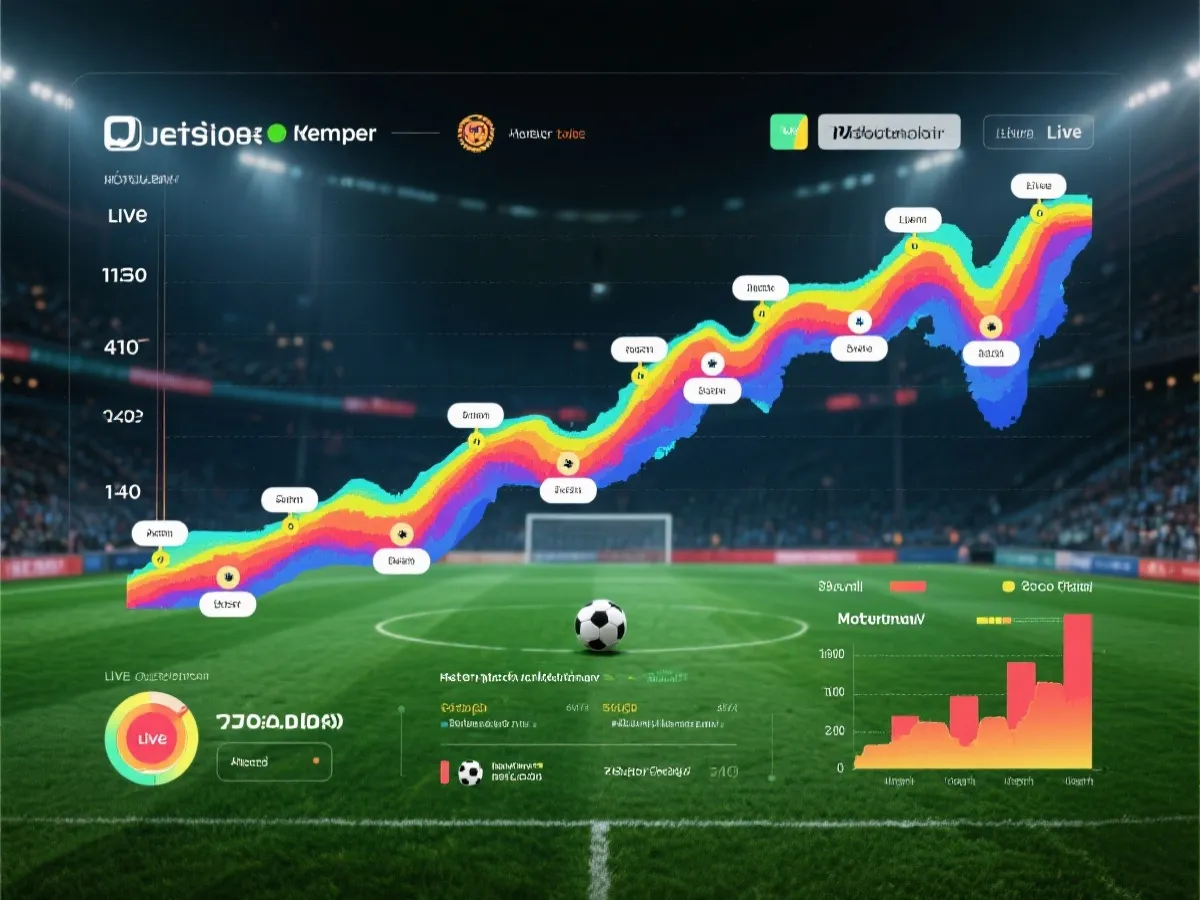 全場動態數據與比賽節奏視覺圖