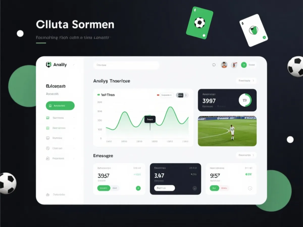 世界杯数据平台多模块界面示意